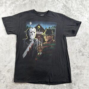 A Nightmare on Elm Street Large T-Shirt Friday the 13th Horror Movie Halloween